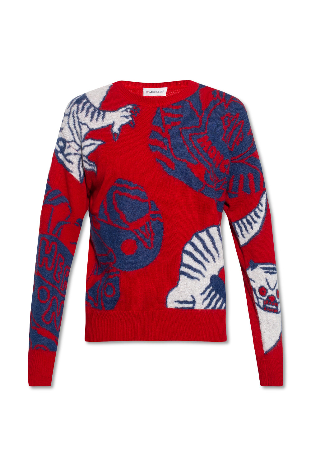 Red sales moncler jumper